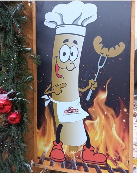 MEISTER'S Grillpaket Bratwurst, Käsewurst, Rauchwurst Debrecziner, Rostbratwurst, Berner Würstchen mit Käse & Bacon Lebensmittel Paket – Bild 4