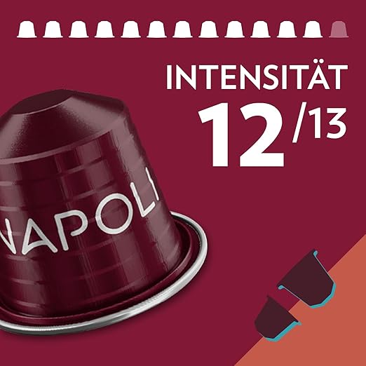 Lavazza Tales Of Napoli, Reichhaltiges Espresso-Erlebnis mit Noten von Karamell und Kakao, 10 Kapseln, Nespresso kompatibel – Bild 3