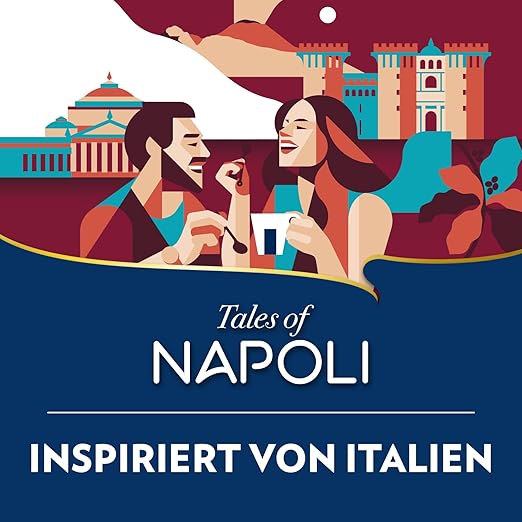 Lavazza Tales Of Napoli, Reichhaltiges Espresso-Erlebnis mit Noten von Karamell und Kakao, 10 Kapseln, Nespresso kompatibel – Bild 4